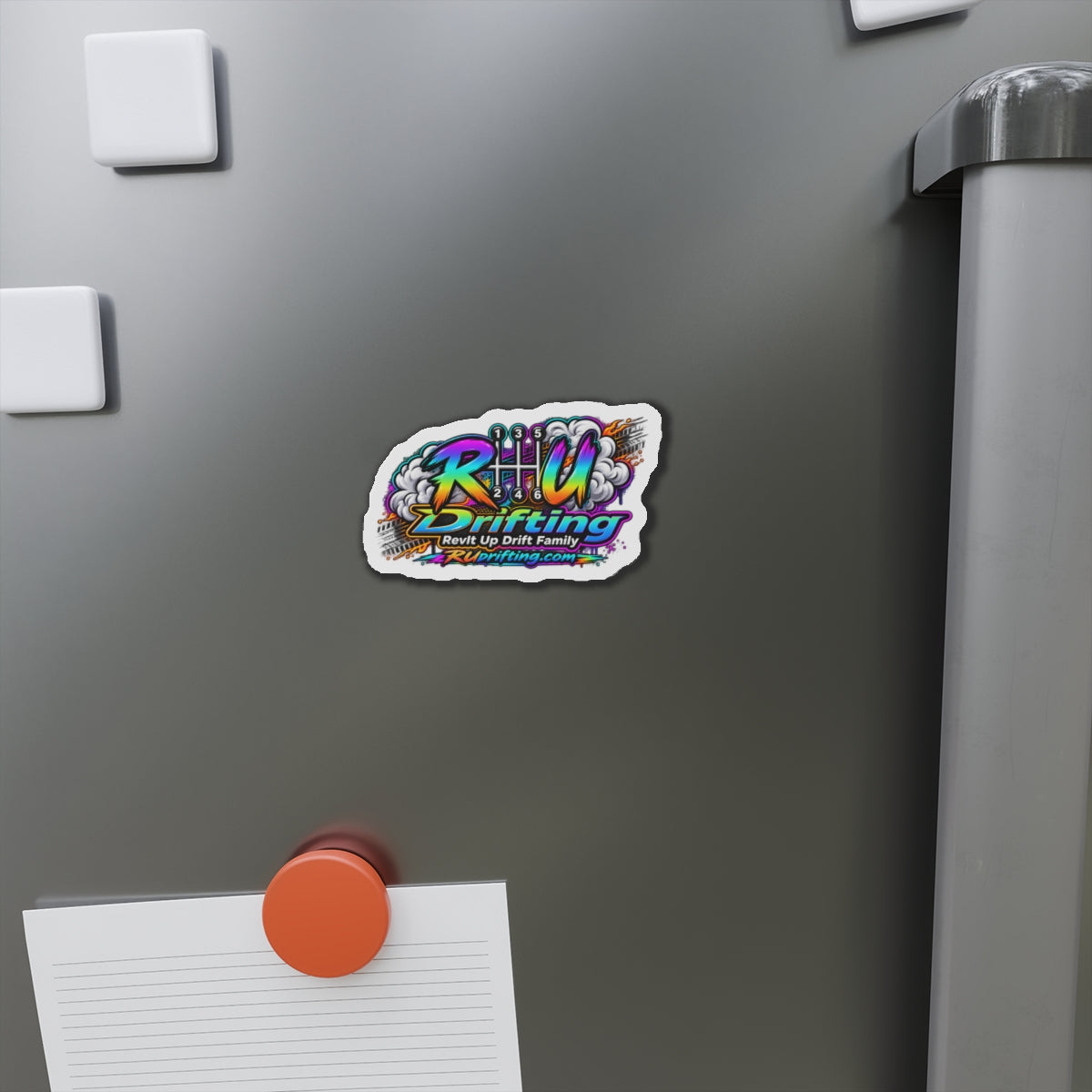 Drifting Crew Die-Cut Magnet — RUDrifting.com