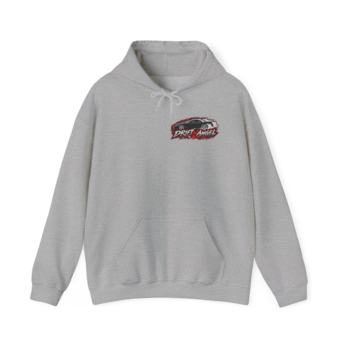 Heavy Blend™ Hooded Sweatshirt Drift N Angel Front & Back
