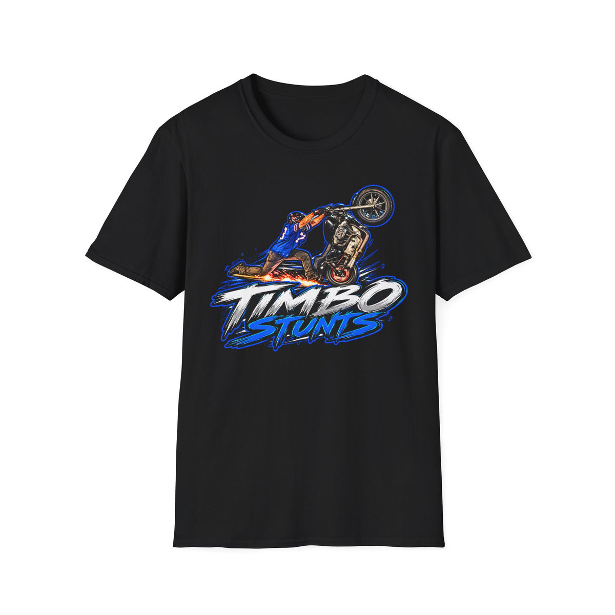 T-shirt TimboStunts Knee Scrape Front Only