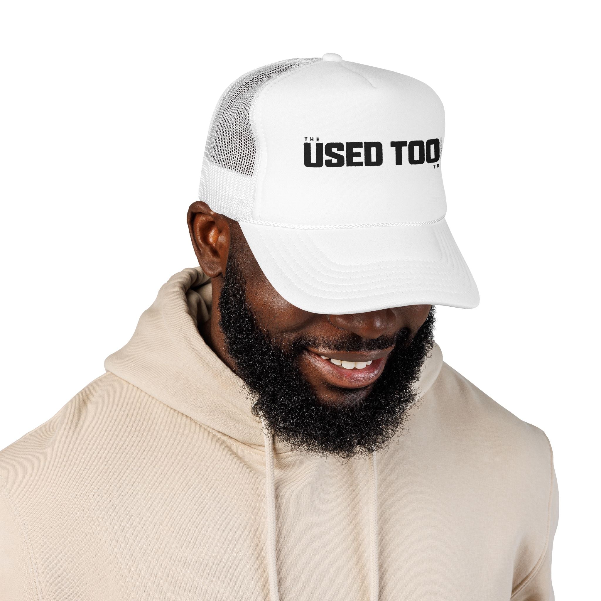 The Used Tool Trucker Hat — Retro Mesh Foam Cap for Mechanics & DIY Enthusiasts