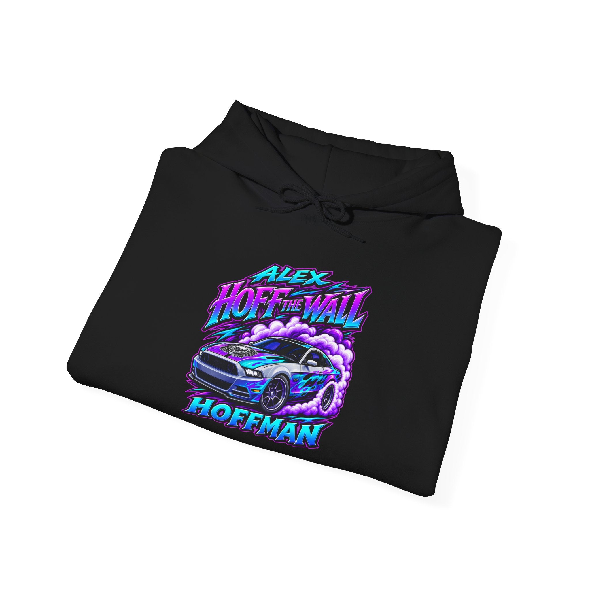 Racing Drift Hoodie —Alex Hoff The Wall Front