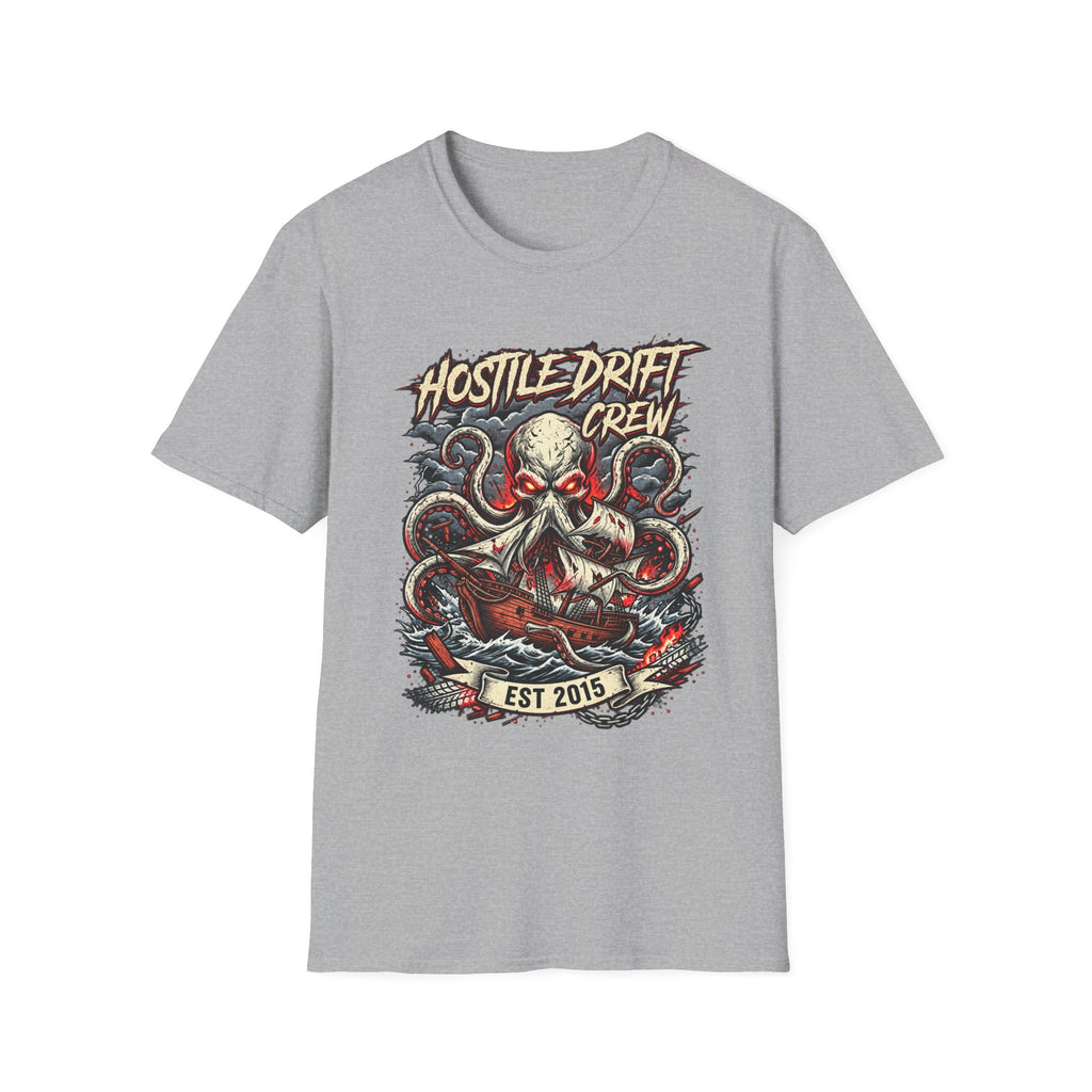 T-shirt Hostile Kraken Front Only