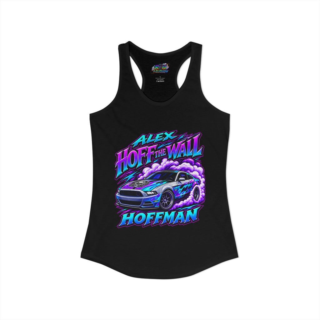 Women's Ideal Racerback Tank-Alex Hoff The Wall