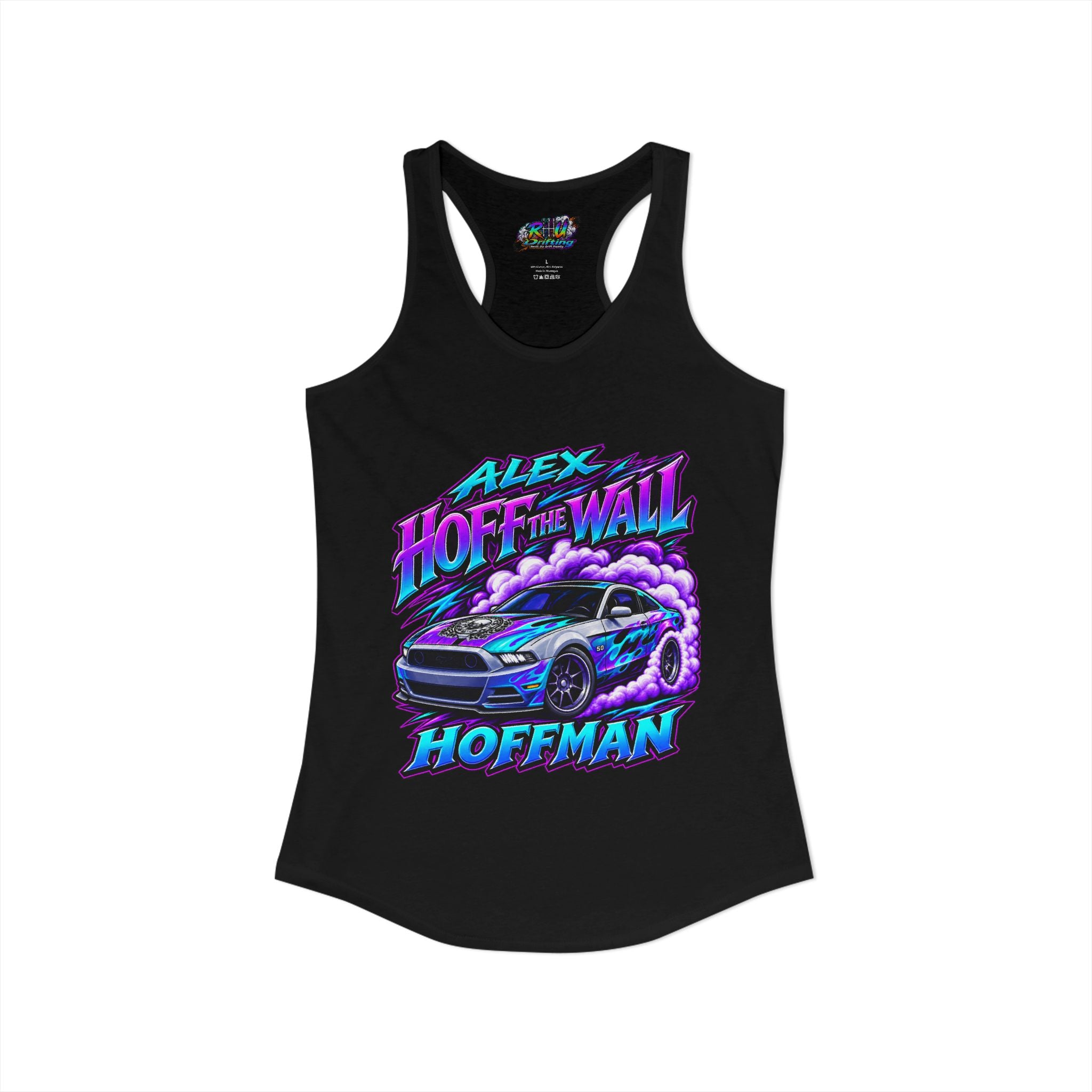 Women's Ideal Racerback Tank-Alex Hoff The Wall