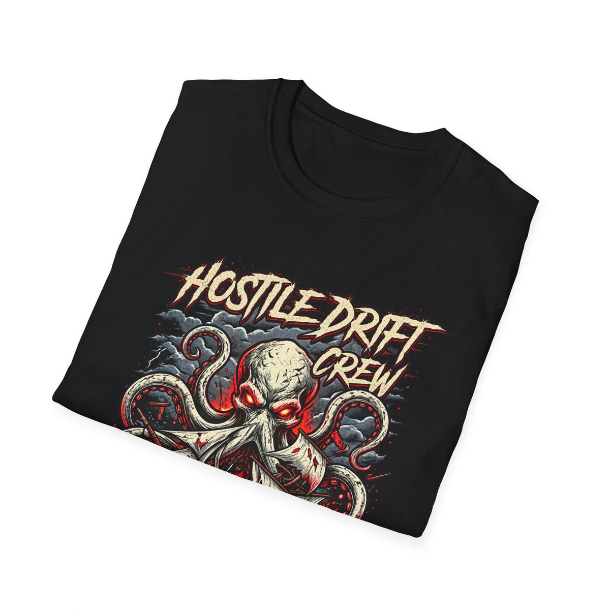 T-shirt Hostile Kraken Front Only