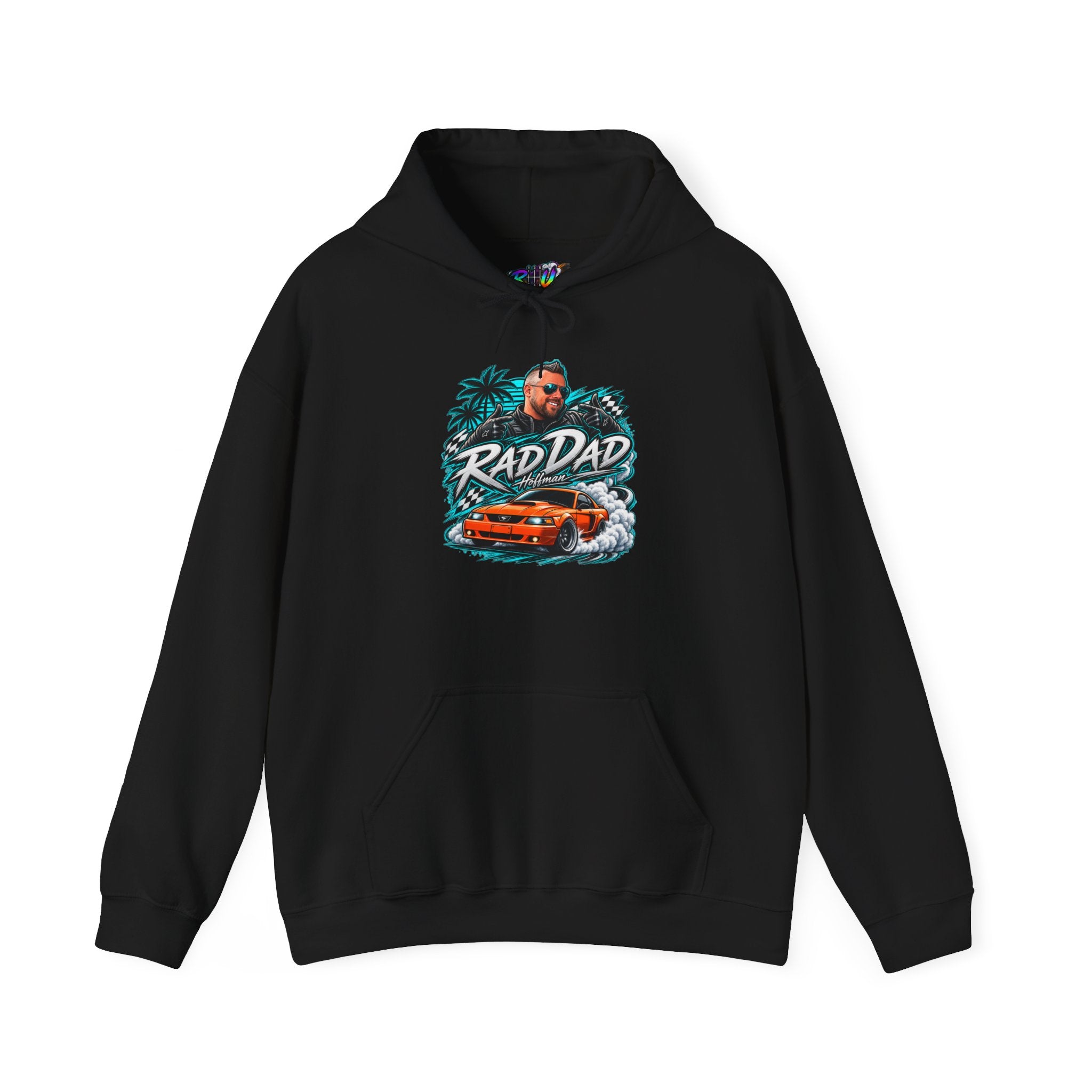 Racing Drift Hoodie —Rad Dad Hoffman