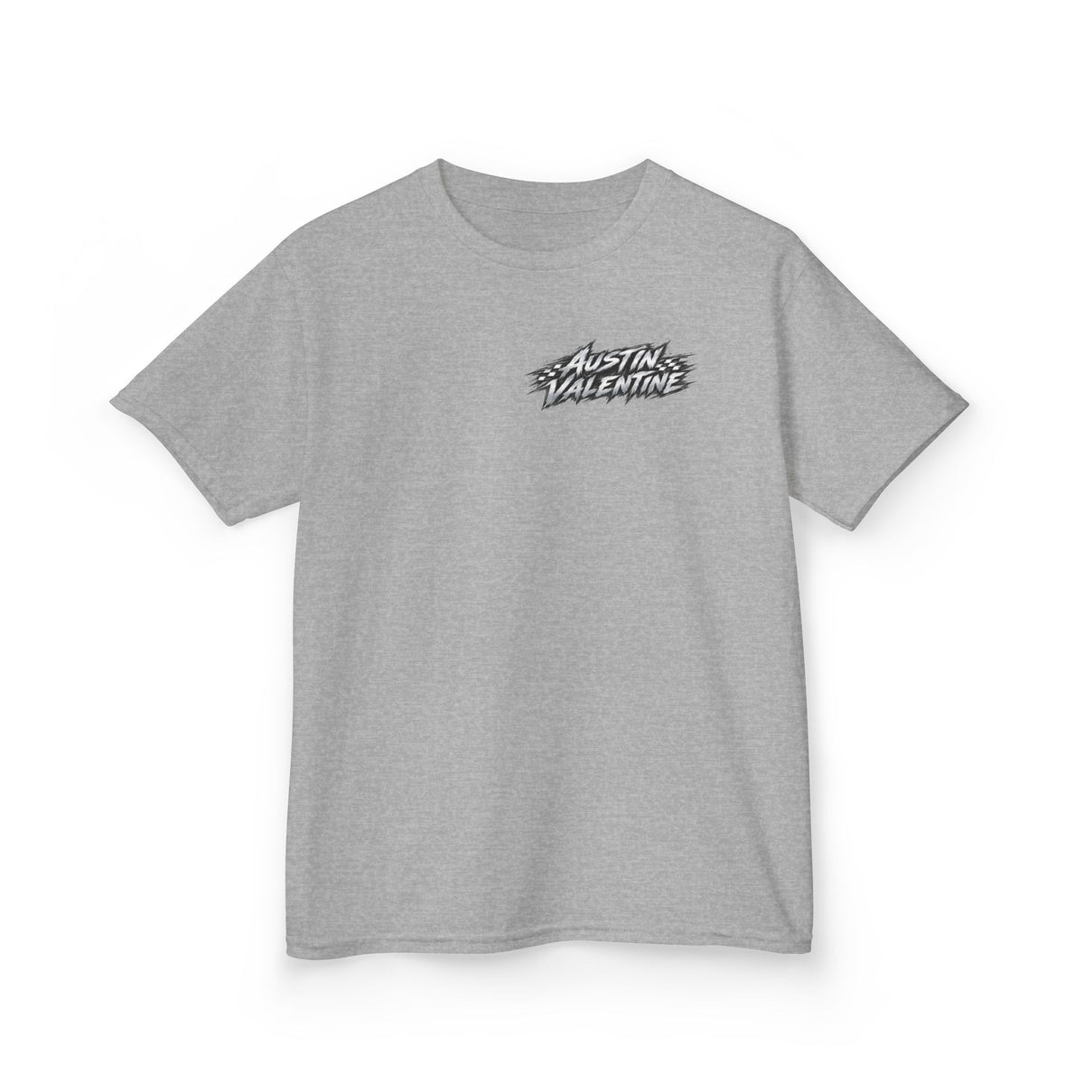 Kids Tee — Austin Valentine Front and Back