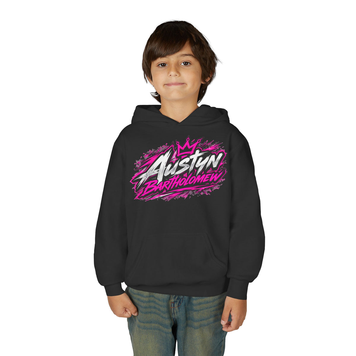 Youth Hoodie – Austyn Bartholomew Gernatt Front & Back