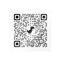 Kiss-Cut RUdrifting QR Code Sticker