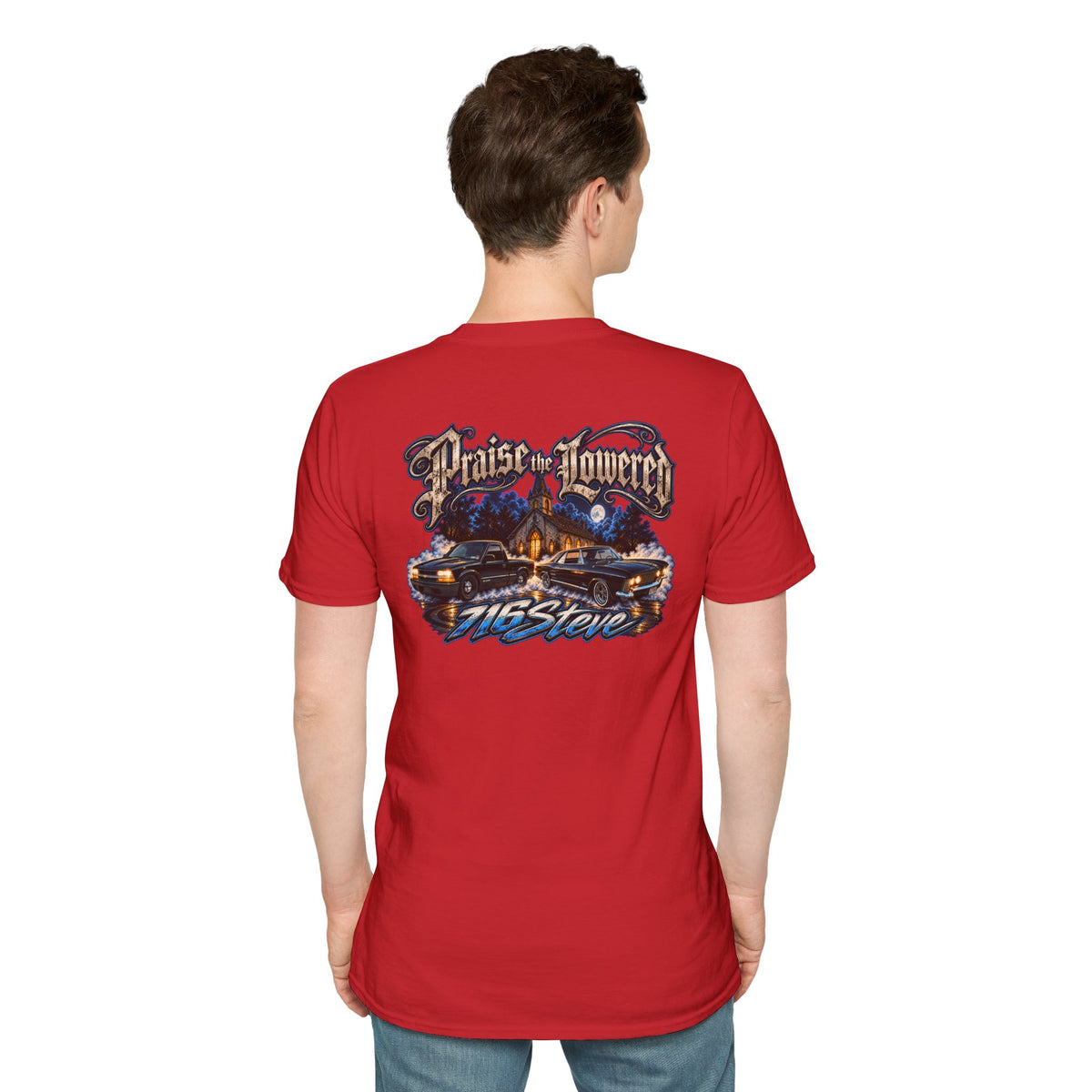 Unisex Softstyle 716 Steve BACK PRINT
