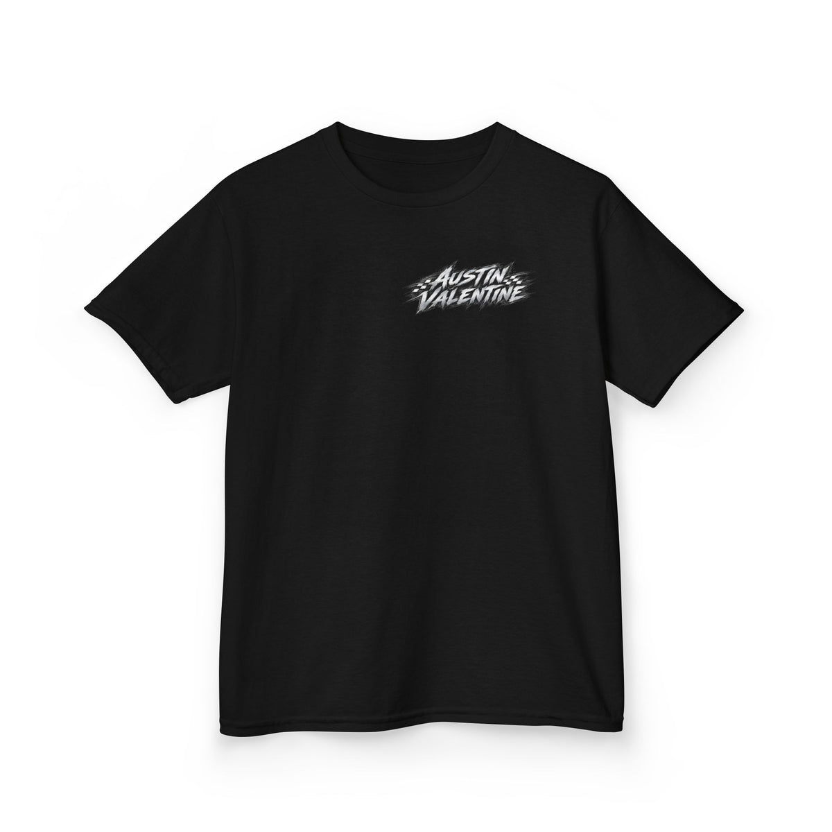 Kids Tee — Austin Valentine Front and Back