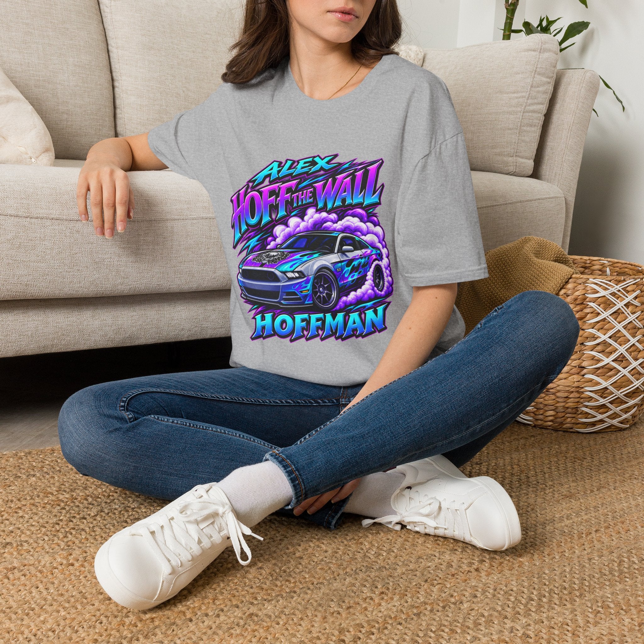 Unisex Softstyle T-Shirt Alex Hoff The Wall front