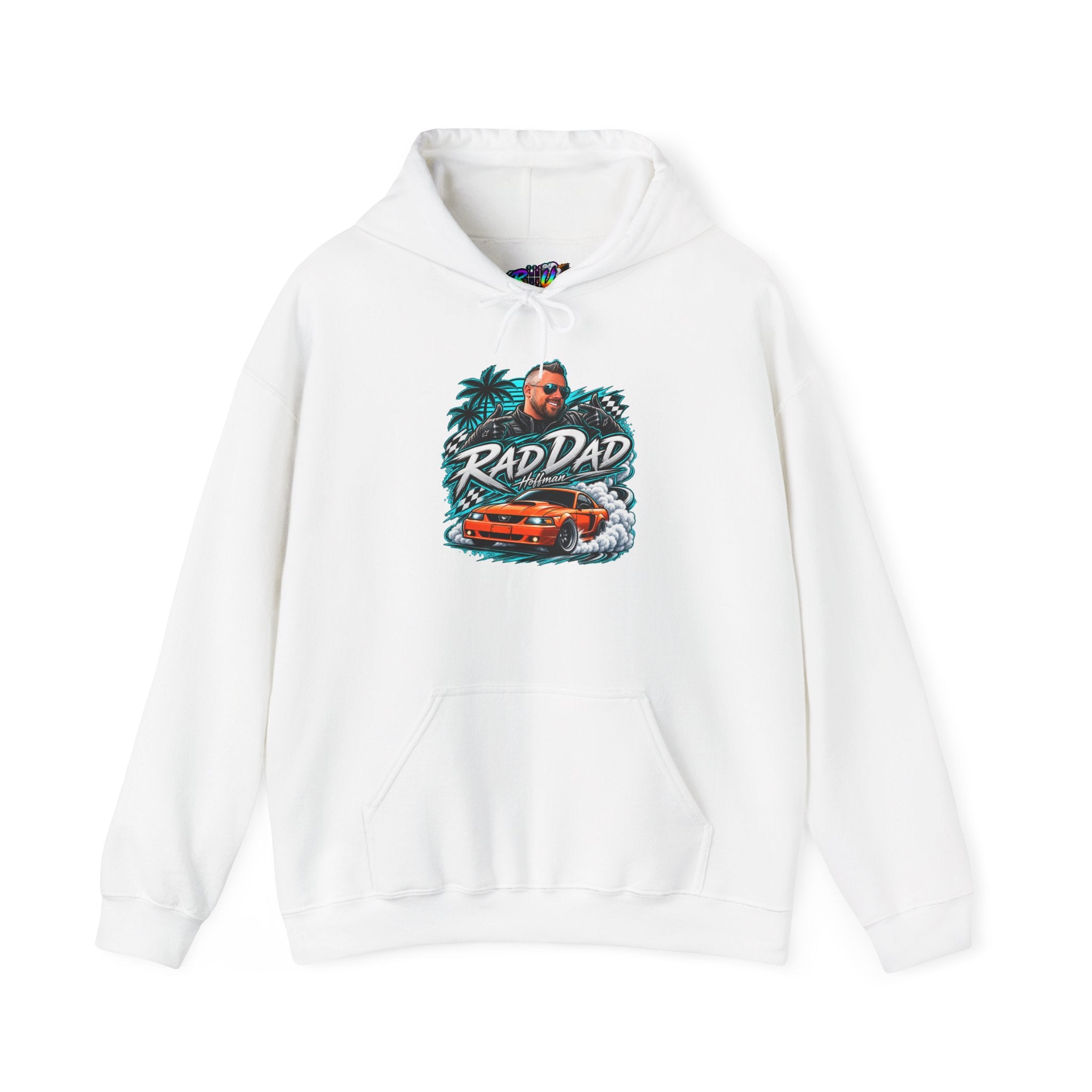 Racing Drift Hoodie —Rad Dad Hoffman