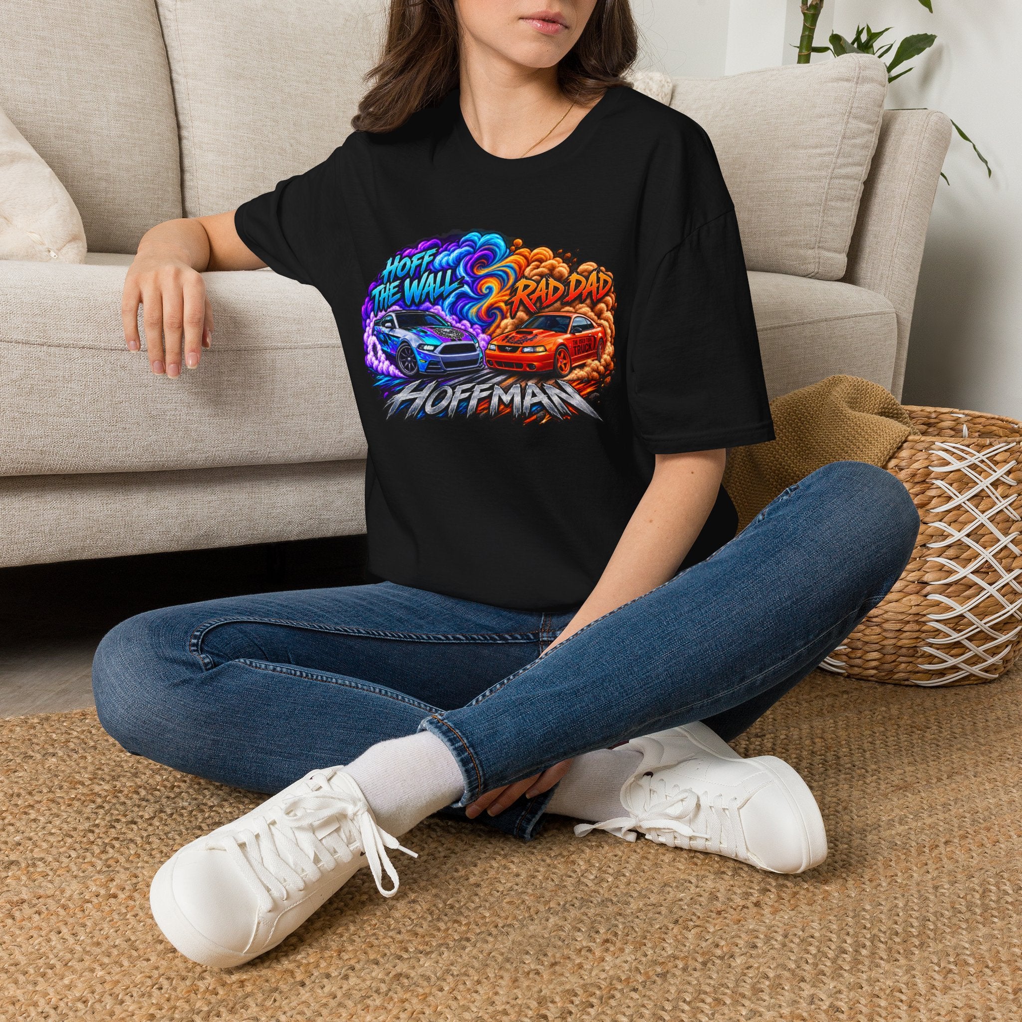 Adam & Alex Smoke Tee — Front Print