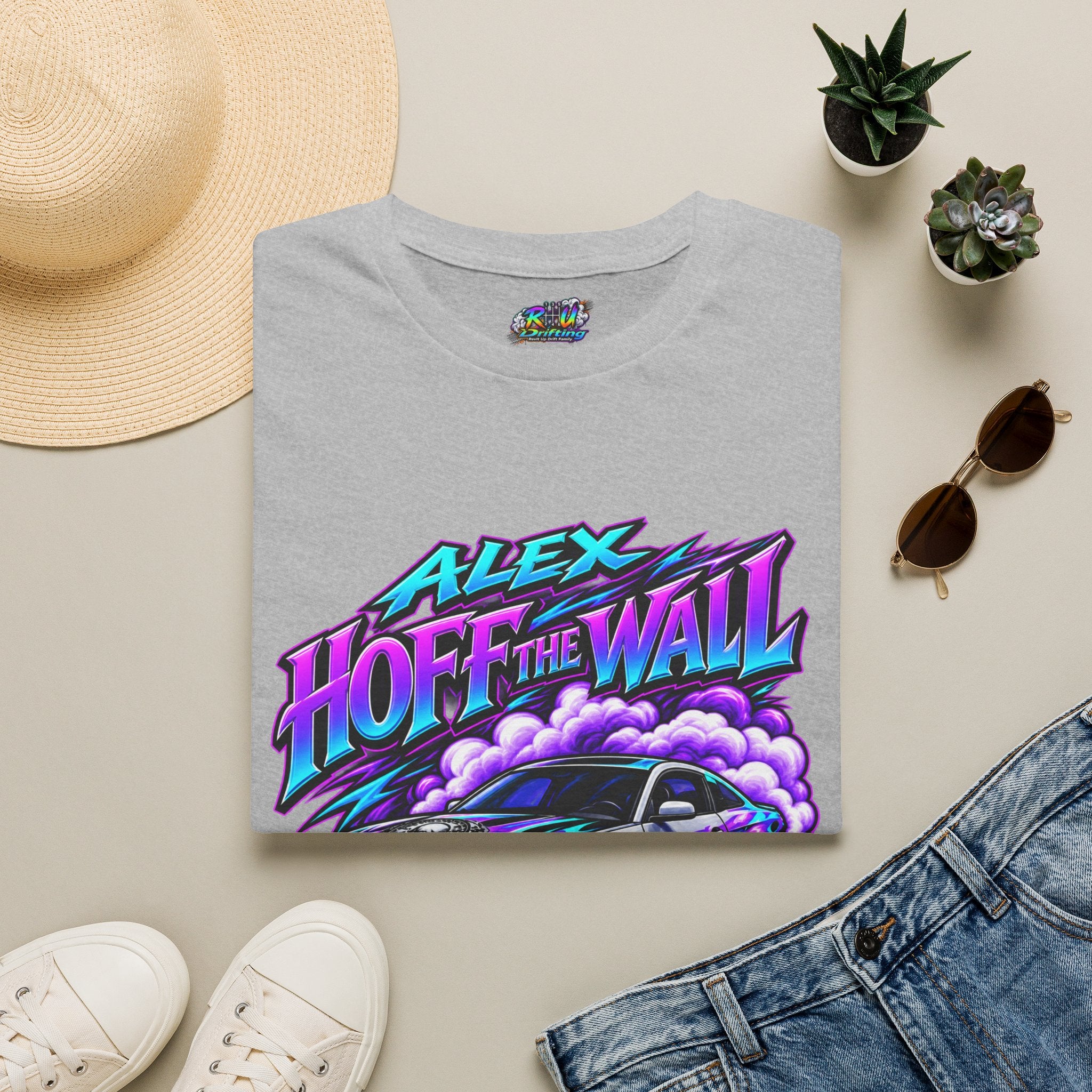 Unisex Softstyle T-Shirt Alex Hoff The Wall front