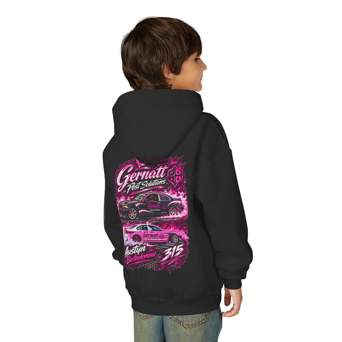 Youth Hoodie – Austyn Bartholomew Gernatt Front & Back