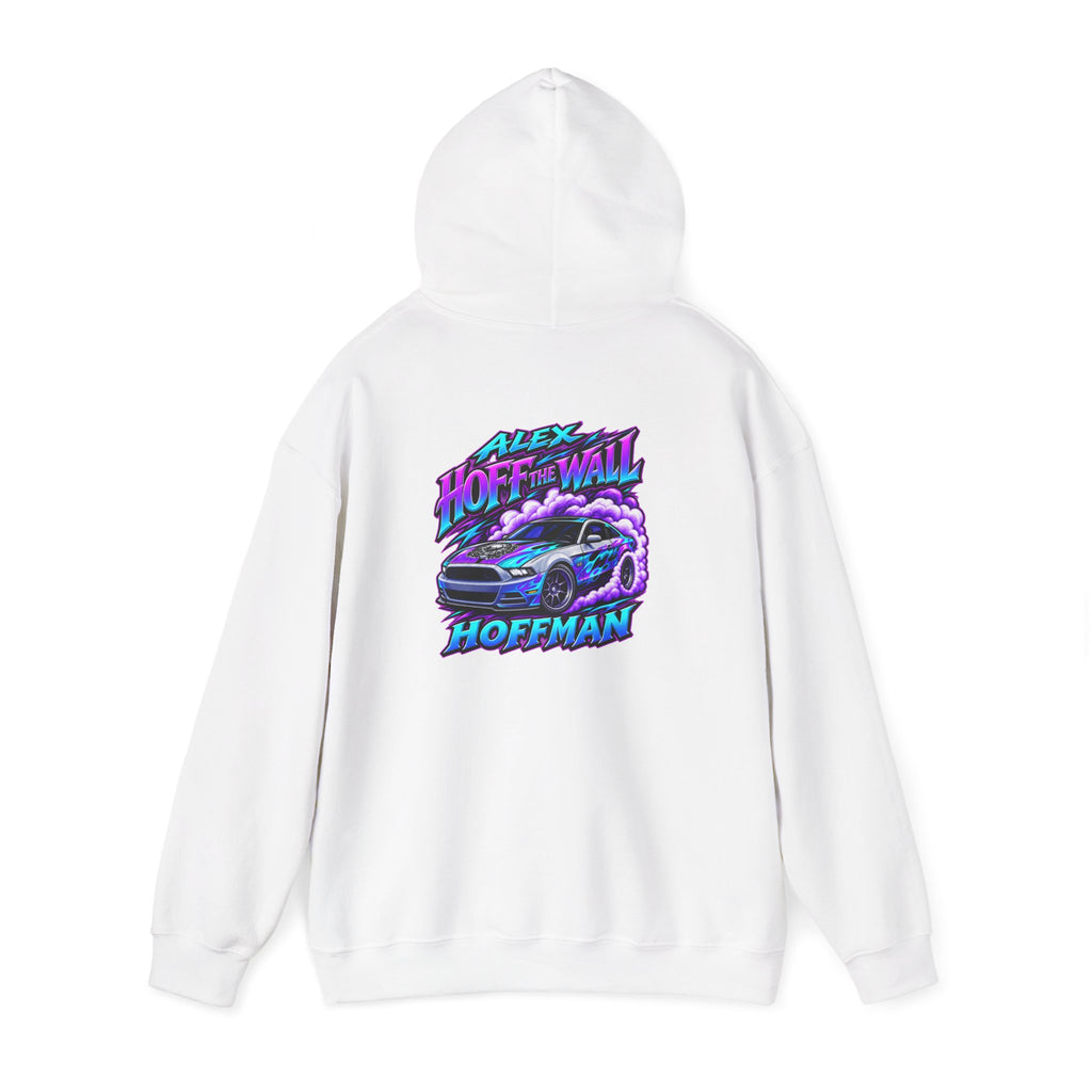 Racing Drift Hoodie —Alex Hoff The Wall Back