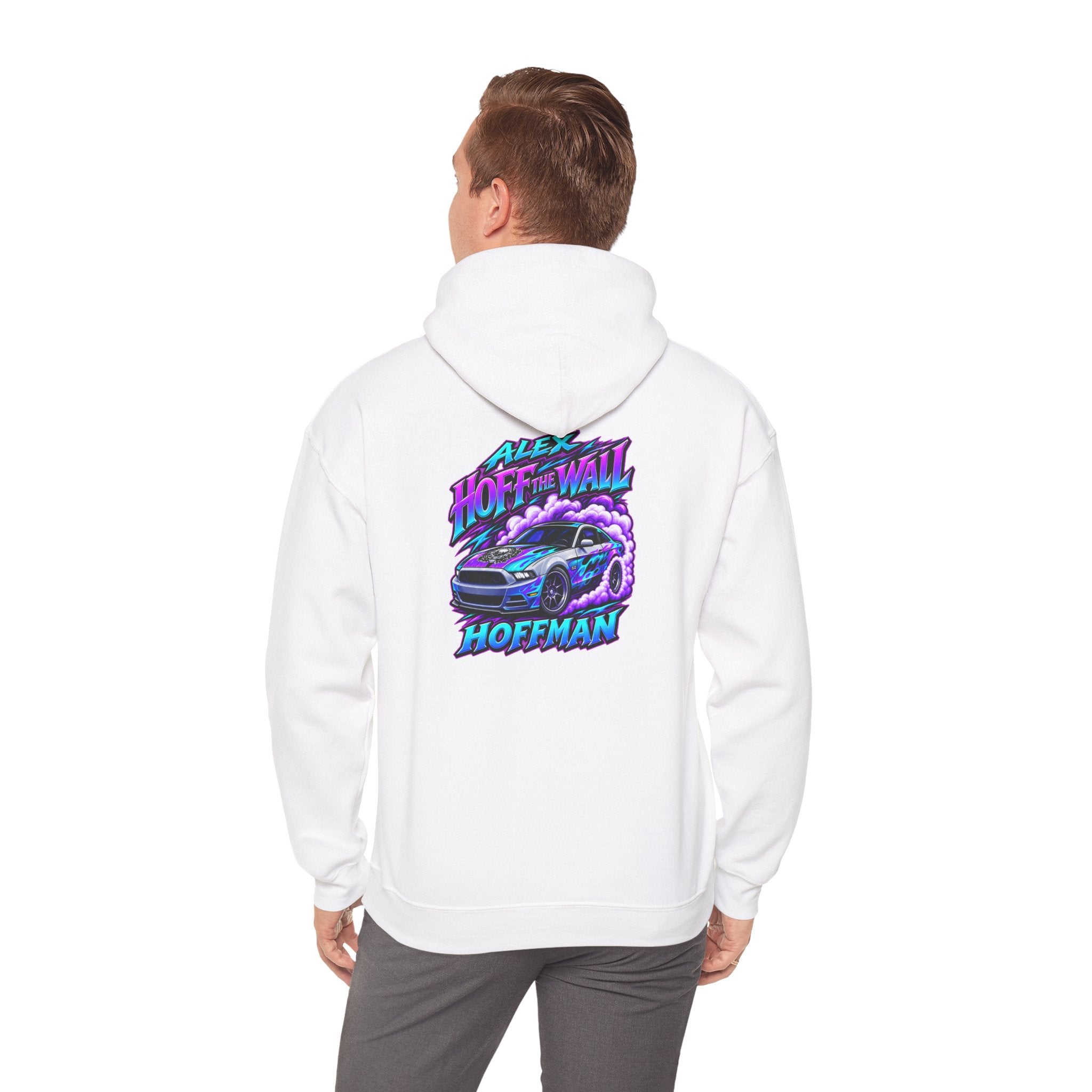 Racing Drift Hoodie —Alex Hoff The Wall Back